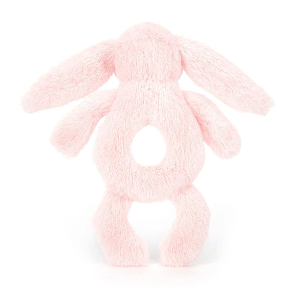 Jellycat: Bashful Pink Bunny Ring Rattle (7")