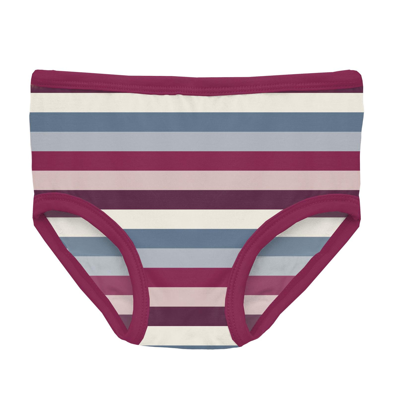 Kickee Pants Girl's Underwear: Jingle Bell Stripe – Bellies to Babies  Boutique