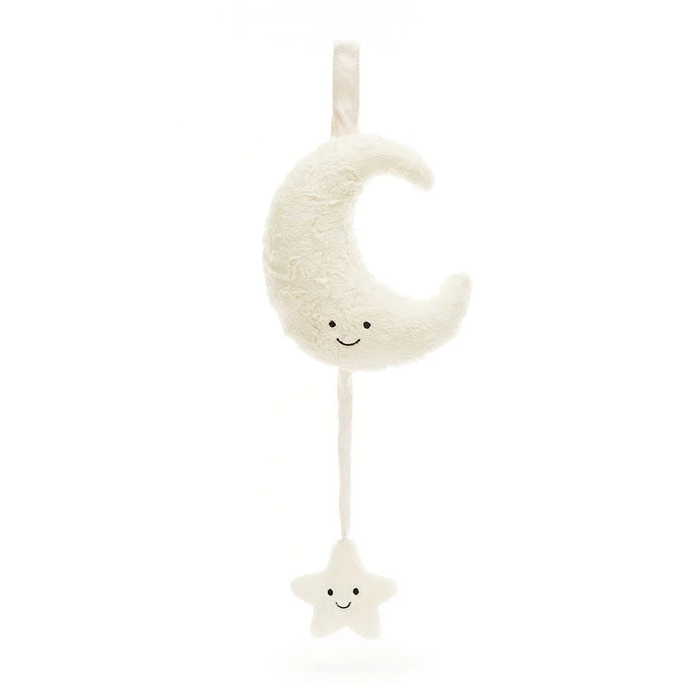 Jellycat: Amuseable Moon Musical Pull (12")
