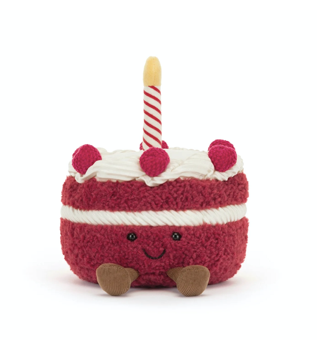 LIMIT 1 PER PERSON Jellycat: Amuseable Cheri Cake (6