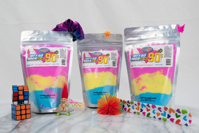 Fizz Bizz Kids Bath Salts: Let's Go Back to the 90's