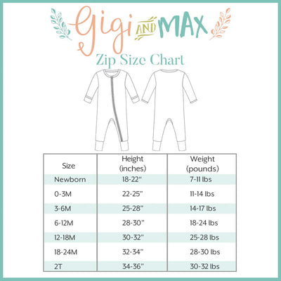 Gigi and Max Zip: Quincy & Red Stripe
