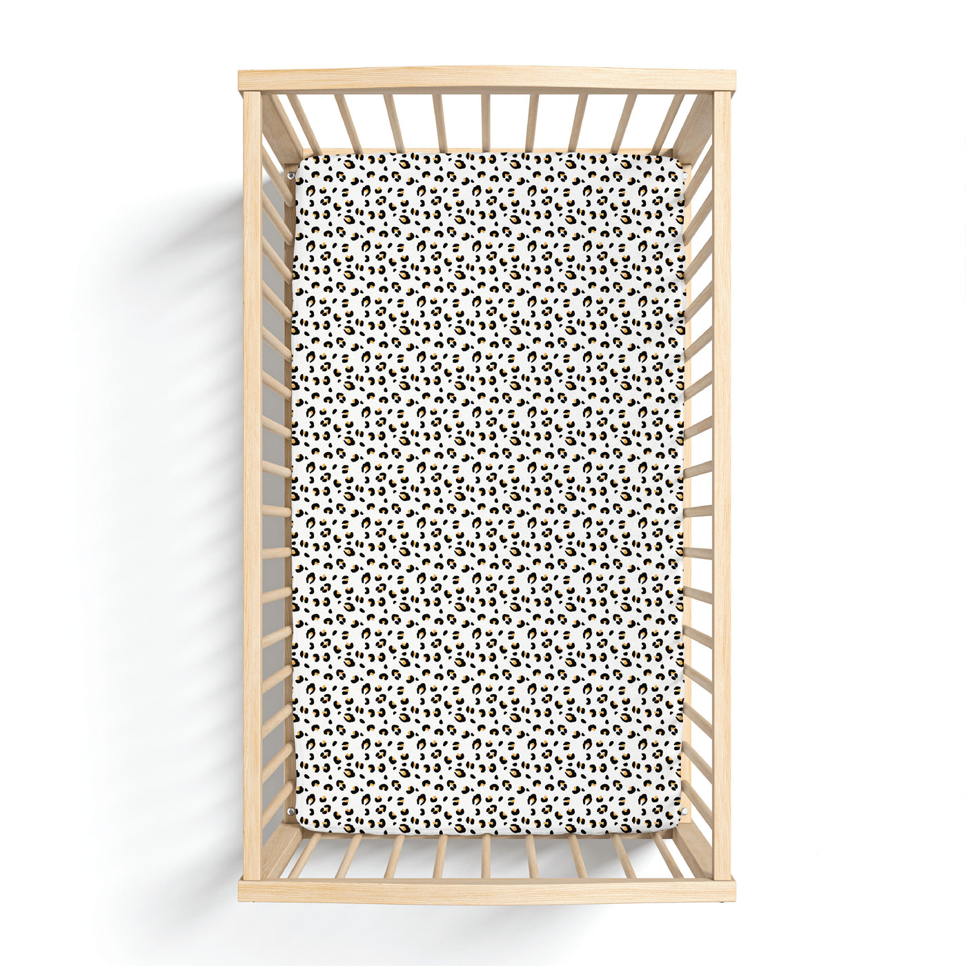 Laree + Co: Allie Leopard Bamboo Crib Sheet