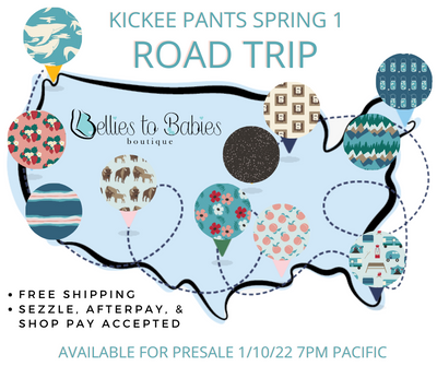 Kickee Pants Spring 1, 2022: Road Trip Launch