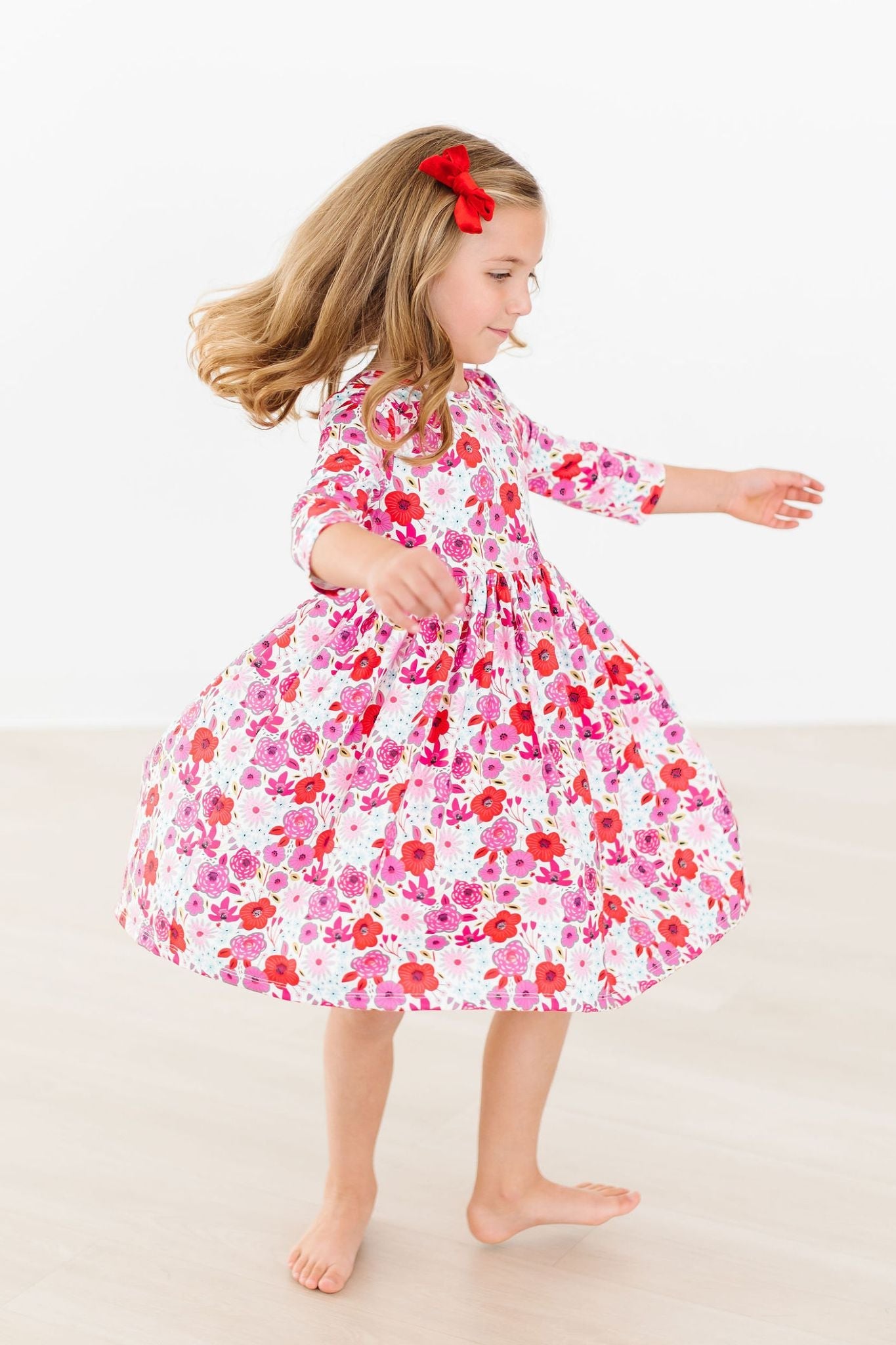 Mila & Rose:  Secret Garden 3/4 Pocket Twirl Dress SHIPS SEPARATELY