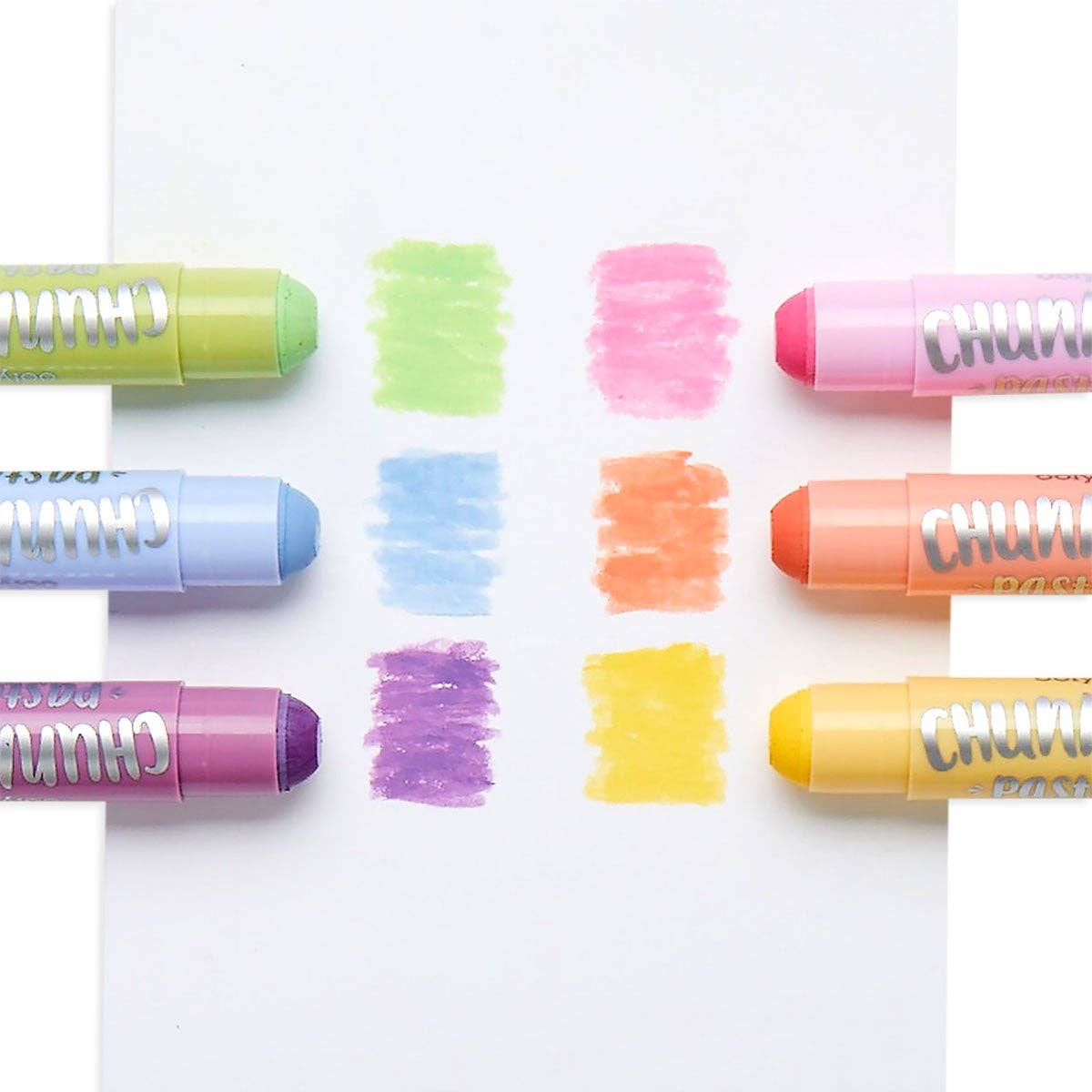 Ooly: Chunkies Paint Sticks: Pastel - Set of 6