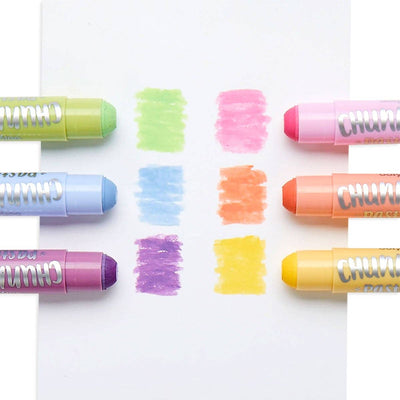 Ooly: Chunkies Paint Sticks: Pastel - Set of 6