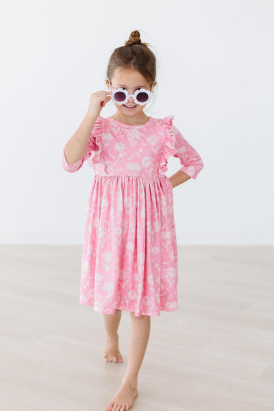 Mila & Rose:  Dahlia Doodles Ruffle Twirl Dress SHIPS SEPARATELY