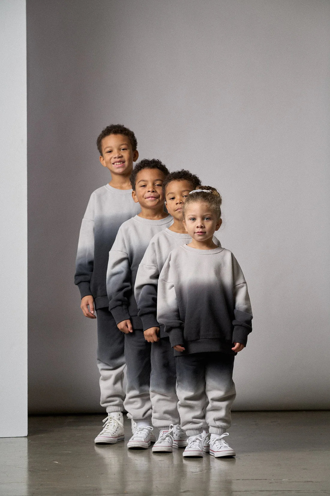 Little Bipsy Elevated Sweatpant: Ombre Black