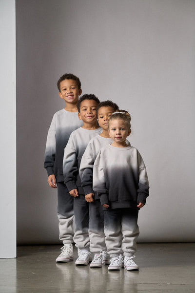 Little Bipsy Elevated Sweatpant: Ombre Black