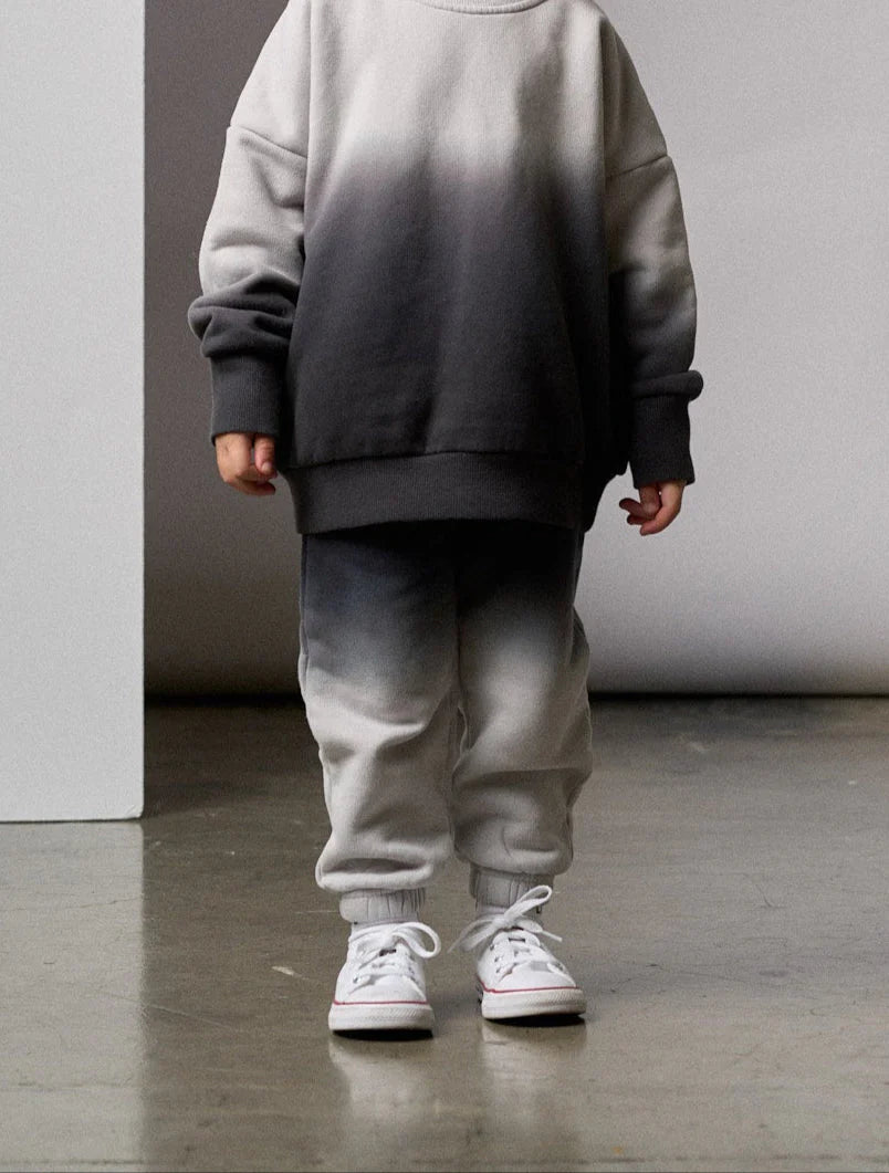 Little Bipsy Elevated Sweatpant: Ombre Black
