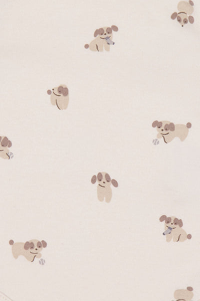 Jamie Kay Zip Onepiece: Sasha Puppy Tofu