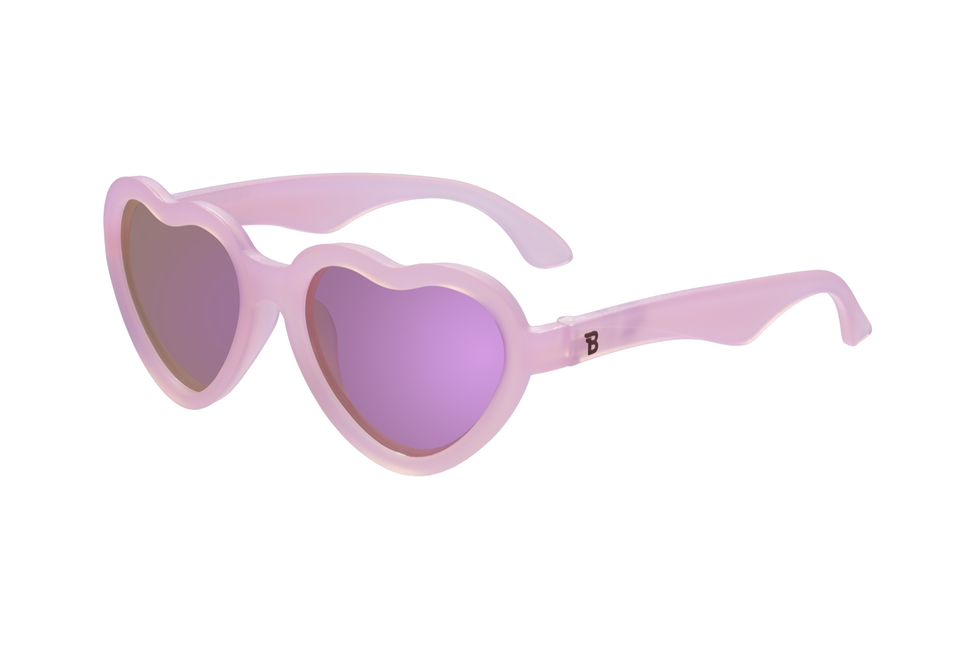 Polarized Babiators: Frosted Pink Hearts