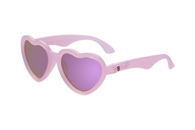 Polarized Babiators: Frosted Pink Hearts