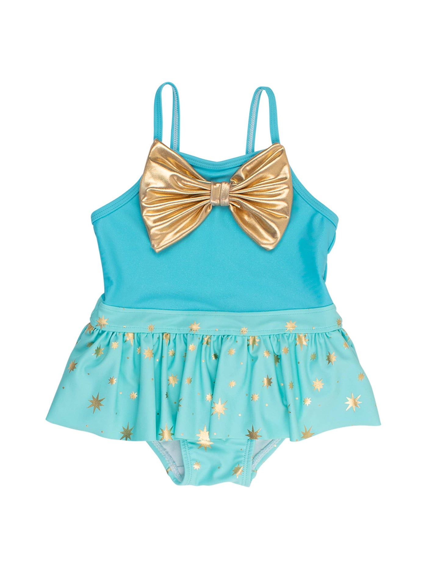 RuffleButts One Piece Swimsuit: Genie Princess