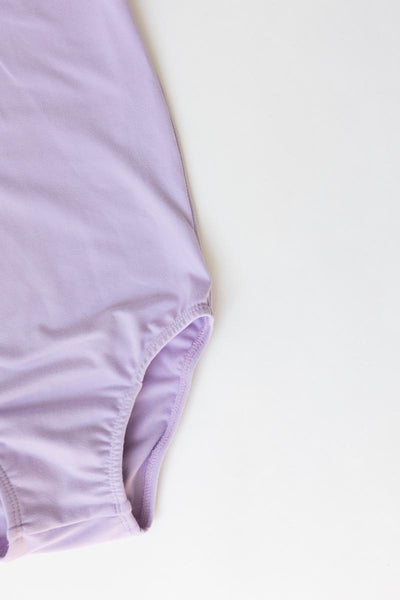 Mila & Rose:  Lavender S/S Flutter Sleeve Leotard SHIPS SEPARATELY