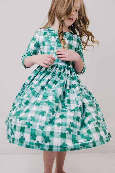 Mila & Rose:  Lucky One Pocket Twirl Dress SHIPS SEPARATELY