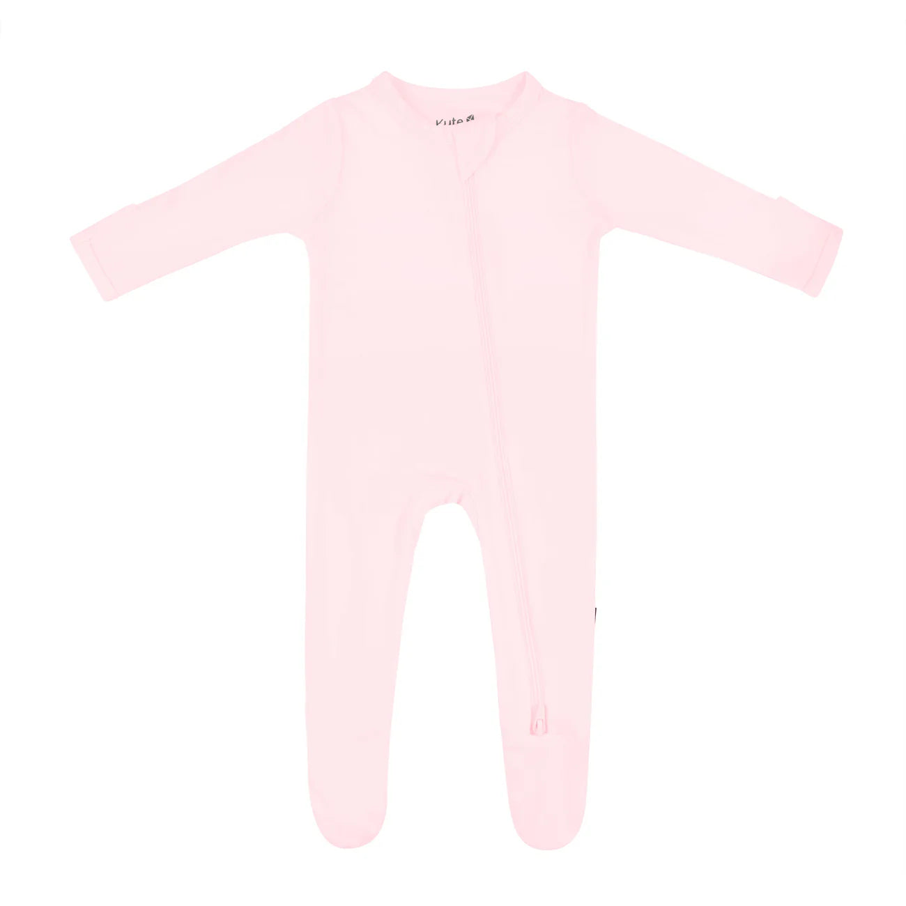 Kyte Baby Zippered Footie: Sakura