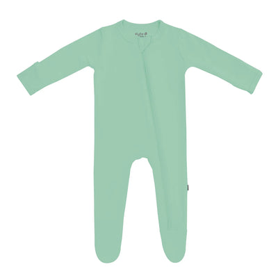 Kyte Baby Zippered Footie: Wasabi