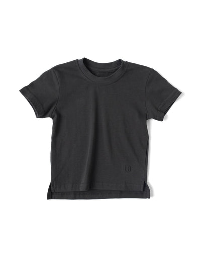 Little Bipsy Elevated Tee: Charcoal