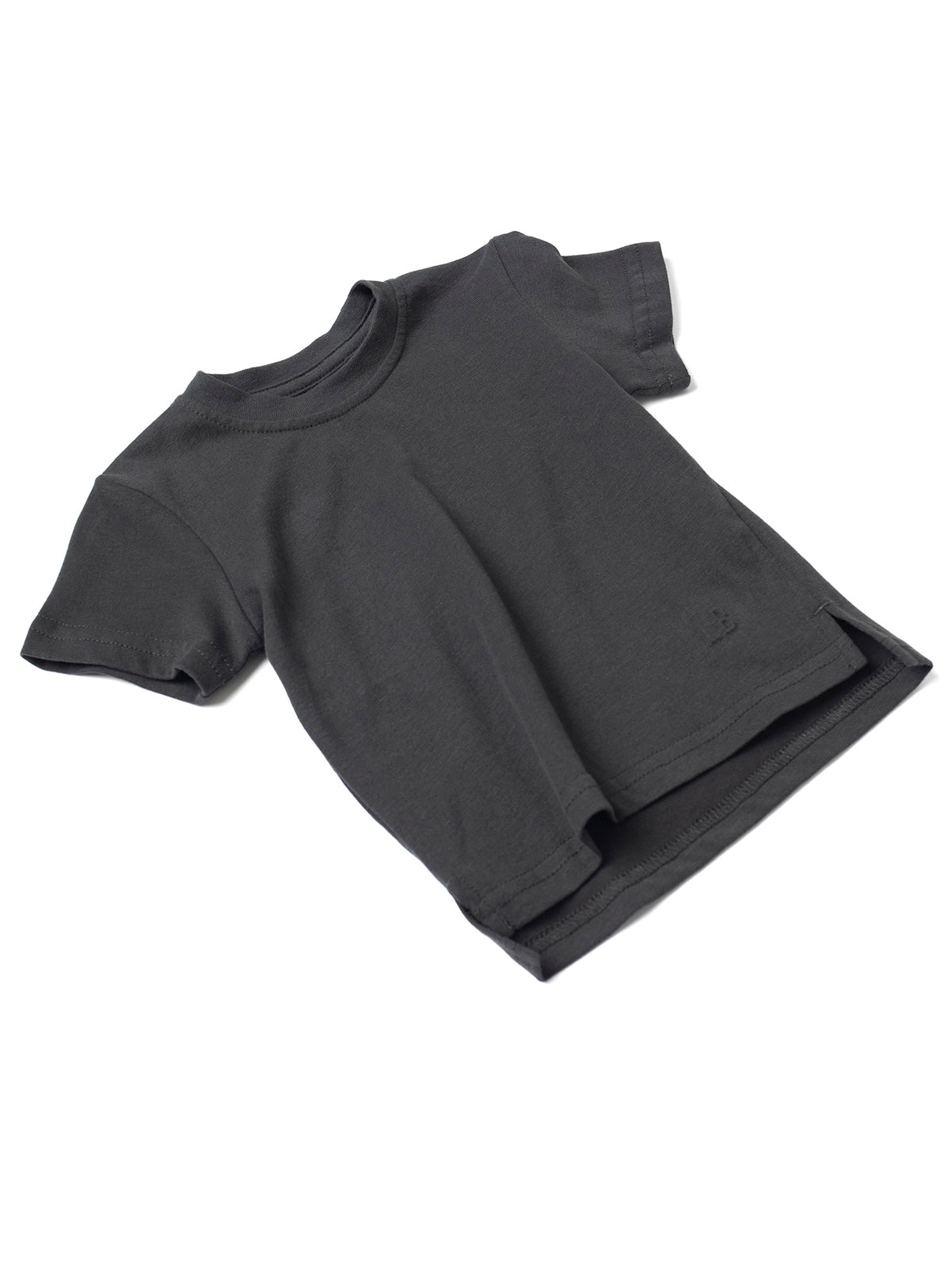 Little Bipsy Elevated Tee: Charcoal