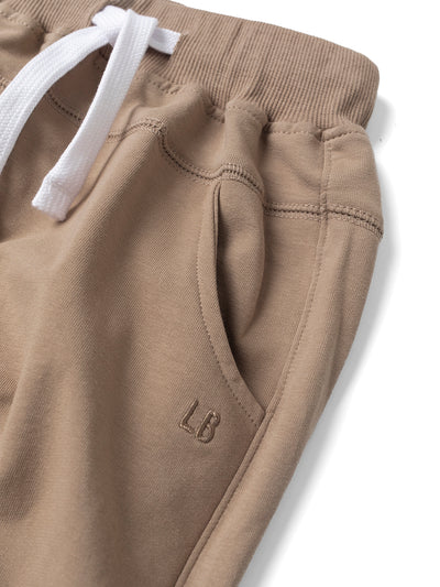 Little Bipsy Joggers: Taupe