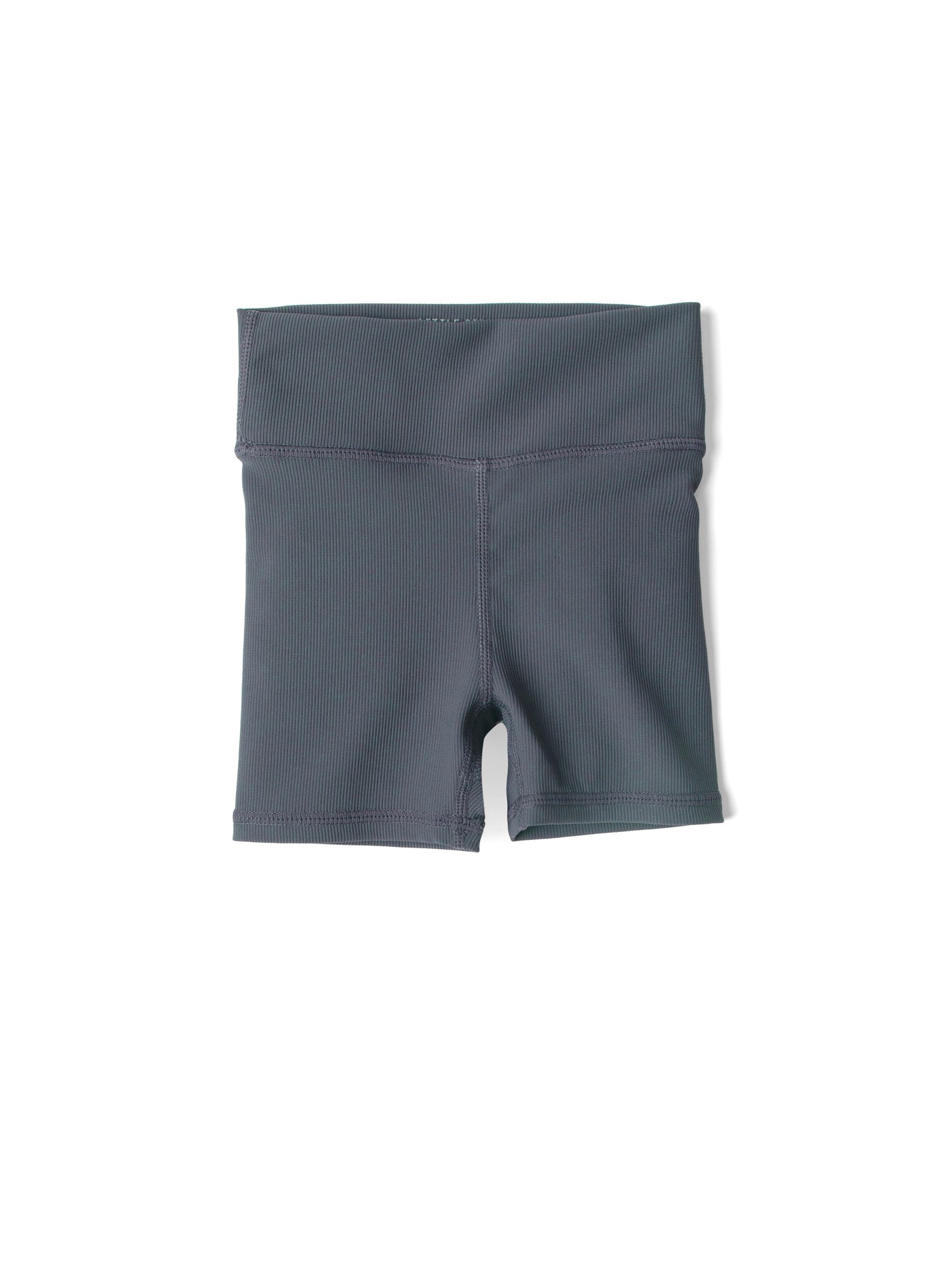 Little Bipsy Athletic Ribbed Biker Shorts - Grey