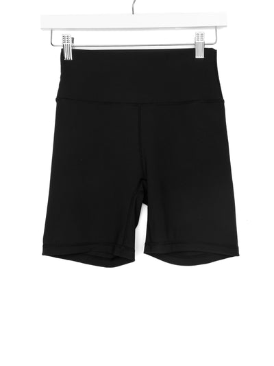 Little Bipsy Women's Athletic Ribbed Biker Shorts - Black