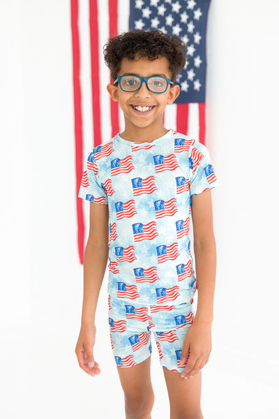 Birdie Bean Pajama Set: Lincoln