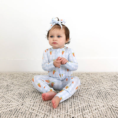 Gigi and Max: Henry Carrot Gingham Zip