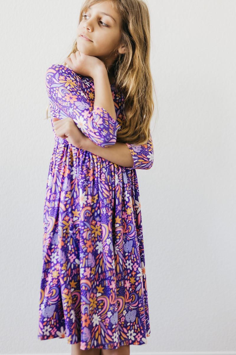 Mila & Rose:  No Bad Days Pocket Twirl Dress SHIPS SEPARATELY