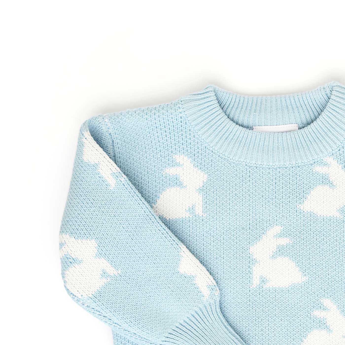 Gigi and Max: Blue Bunny Sweater