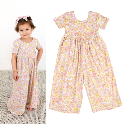Gigi and Max: Kennedy Floral Romper