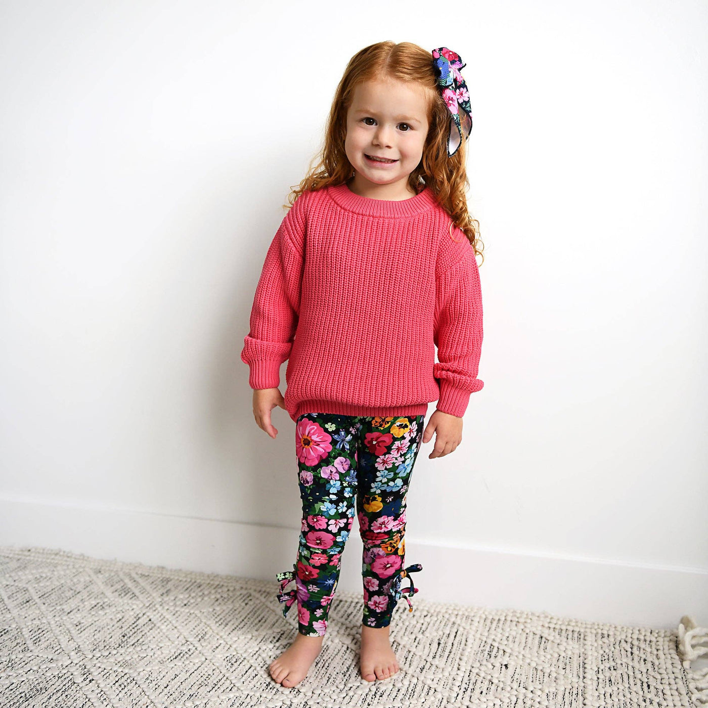 Gigi and Max Sweater: Deep Pink