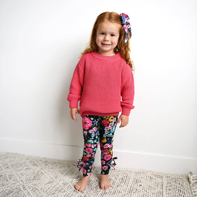 Gigi and Max Sweater: Deep Pink