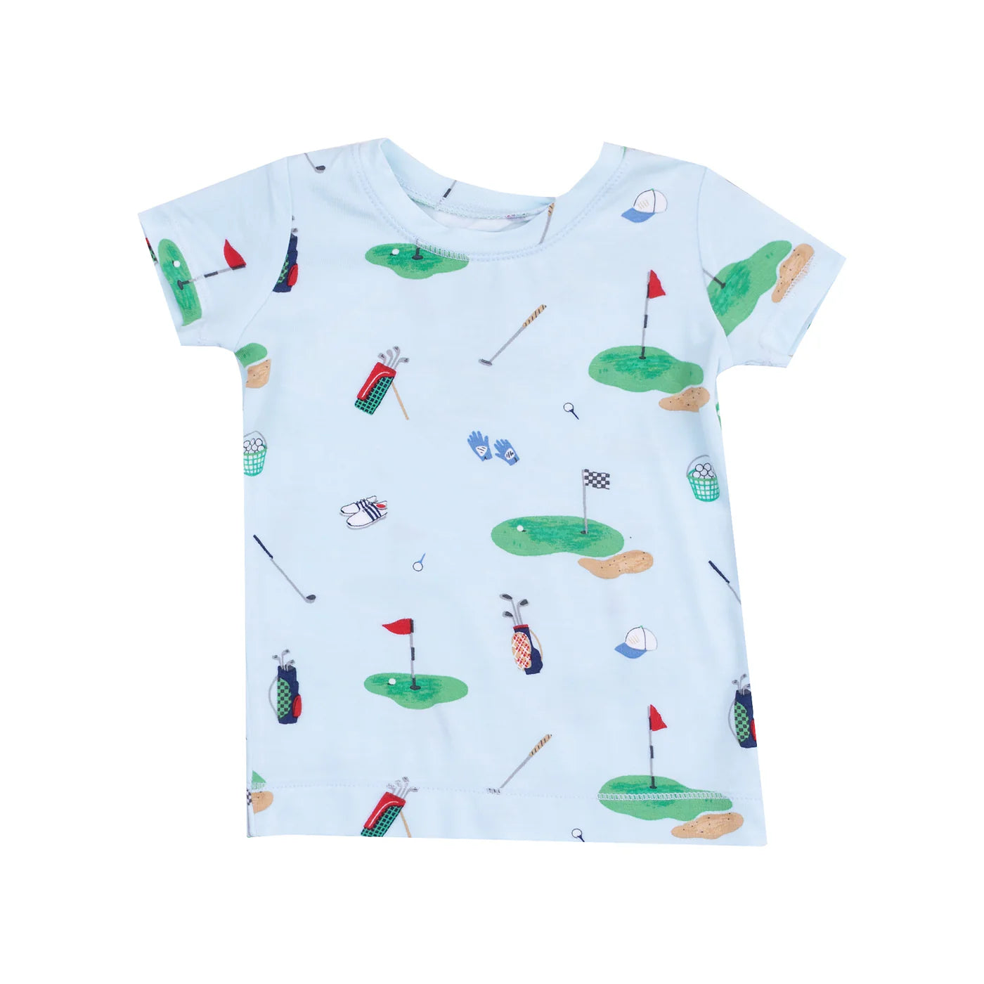 Angel Dear Loungewear Set: Blue Golf Things