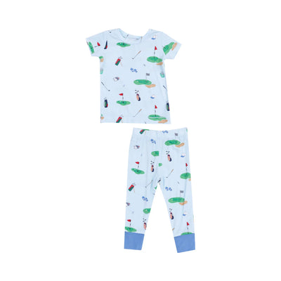 Angel Dear Loungewear Set: Blue Golf Things