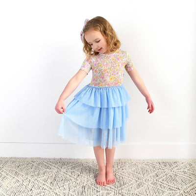 Gigi and Max: Kennedy Floral Tulle Tutu Dress