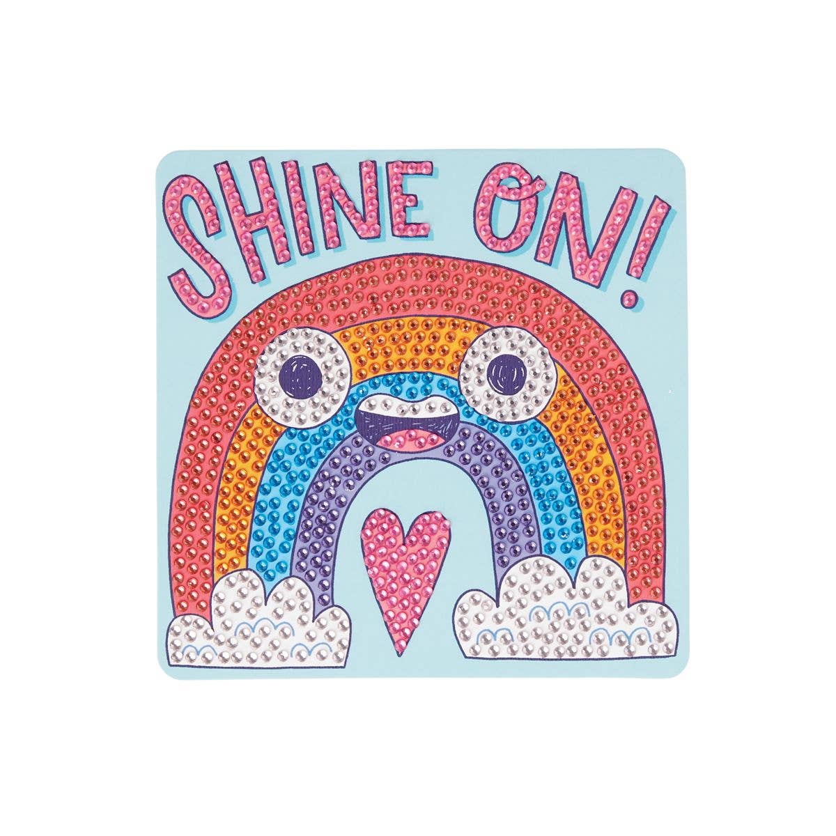 OOLY D.I.Y. Mini Gem Art Kit: Rad Rainbow
