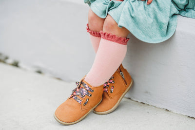 Little Stocking Co. Lace Top Bundle: Neutral