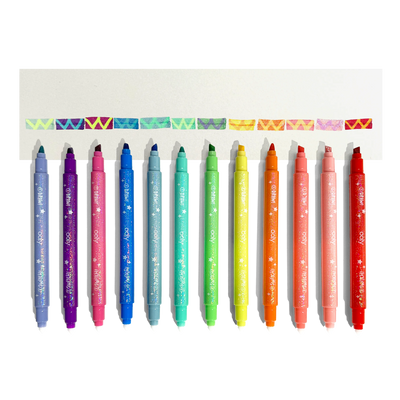 OOLY: Switch-Eroo Sparkle Glittery Color Changing Markers