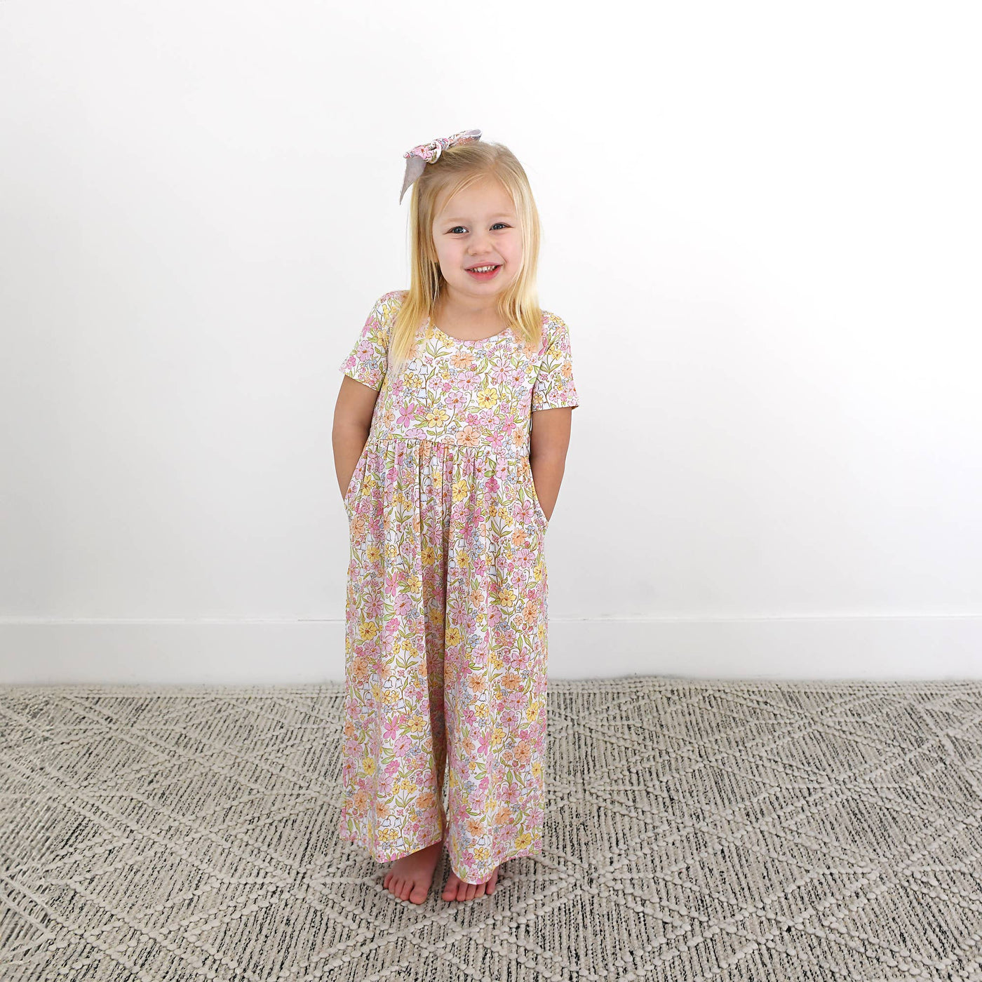 Gigi and Max: Kennedy Floral Romper