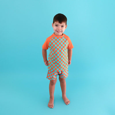 Gigi and Max Swim Shorts: Spencer Checks