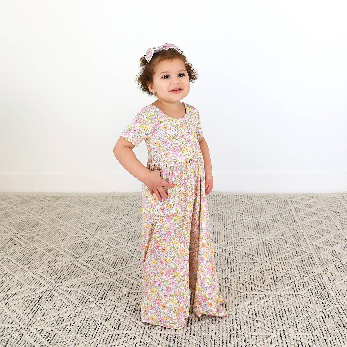 Gigi and Max: Kennedy Floral Clip Bow