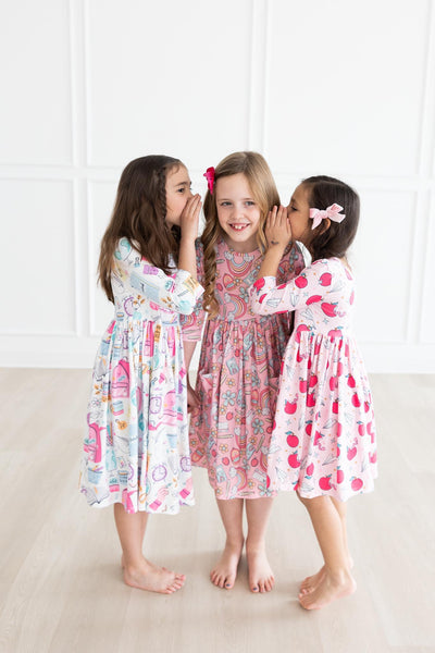 Mila & Rose:  Dream Big Little One Pocket Twirl Dress SHIPS SEPARATELY