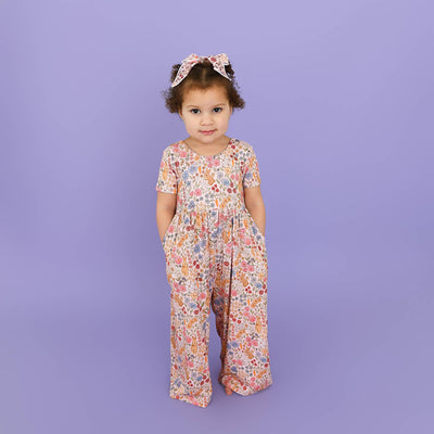 Gigi and Max: Meadow Floral Bunny Romper