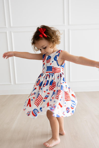 Mila & Rose:  Party in the USA Tank Twirl Dress SHIPS SEPARATELY