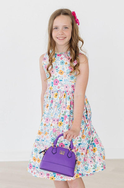 Mila & Rose:  Purple Girl's Crossbody Purse SHIPS SEPARATELY