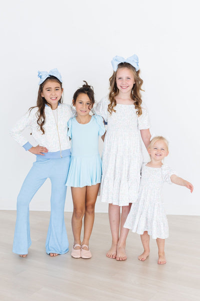 Mila & Rose:  Cloud 9 Smocked Ruffle Dress SHIPS SEPARATELY