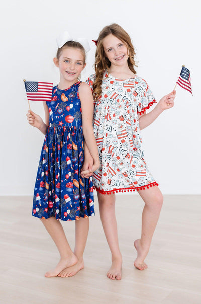 Mila & Rose:  You Look Like the 4th of July Tank Twirl Dress SHIPS SEPARATELY